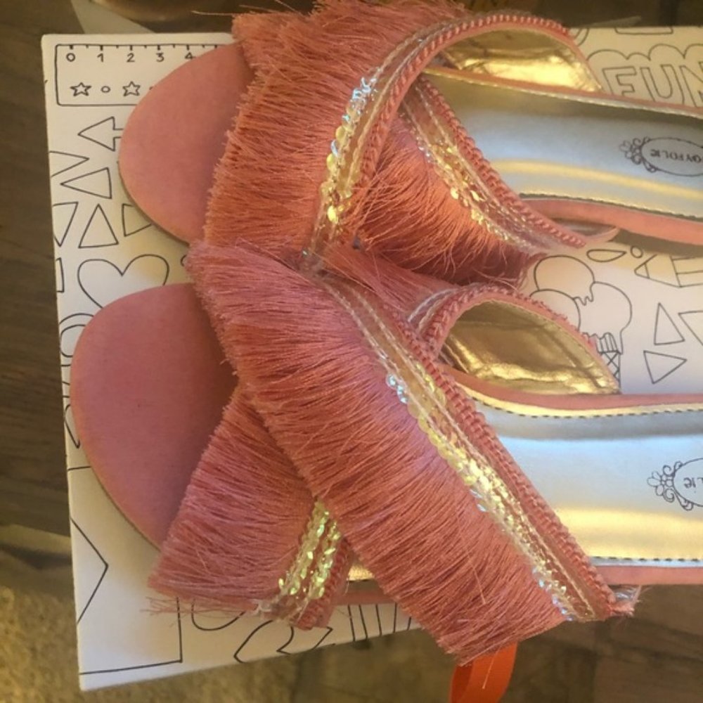 Joyfolie sandals brand new 13T